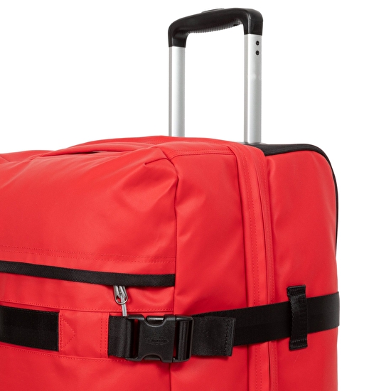 Eastpak TRANSIT'R L TARP RED TEKERLEKLİ VALİZ