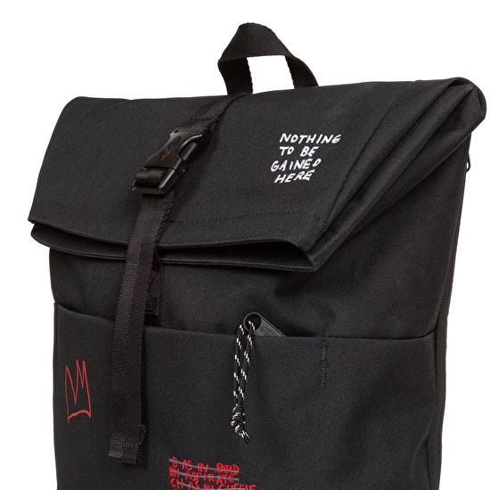 Eastpak BASQUIAT X EASTPAK UP ROLL BASQUIAT QUOTES SIRT ÇANTASI