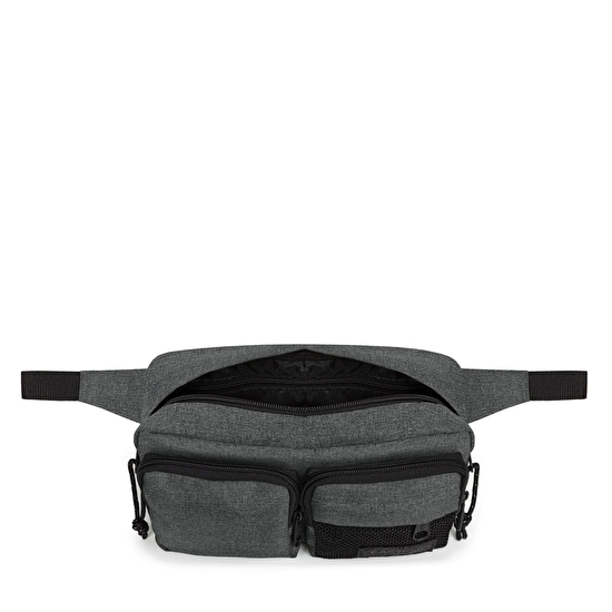 Eastpak DOUBLE CROSSBODY BLACK DENIM BEL ÇANTASI