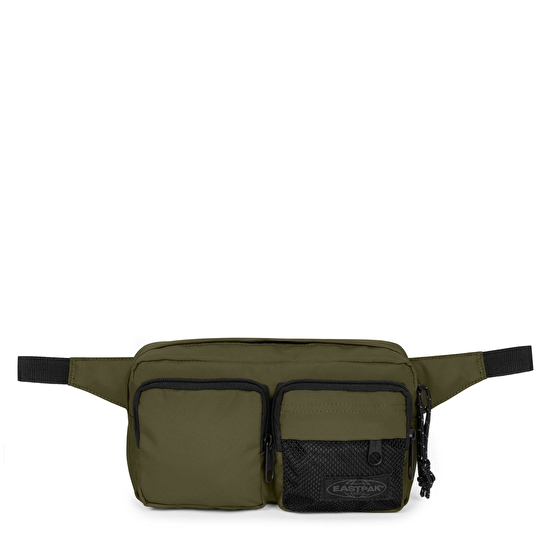 Eastpak DOUBLE CROSSBODY DARK GRASS BEL ÇANTASI